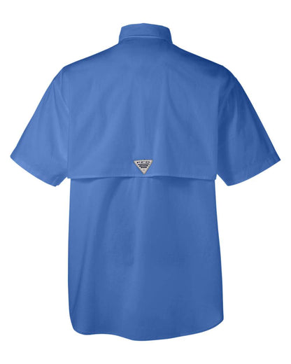 Columbia Men's Bonehead™ Short Sleeve Shirt 7130 #color_Vivid Blue