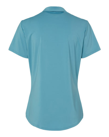 Adidas Women's Ultimate365 Solid Polo A515 #color_Hazy Blue