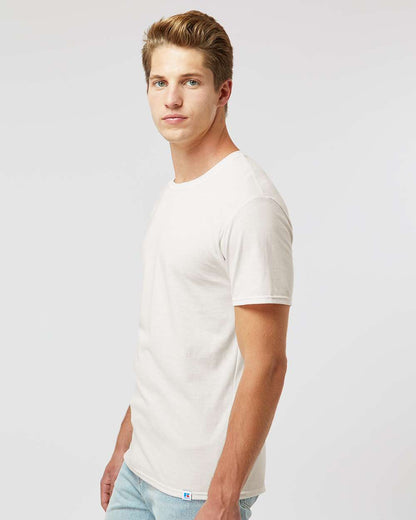 Russell Athletic Unisex Dri Power® CVC Performance T-Shirt 64STTM #colormdl_Vintage White