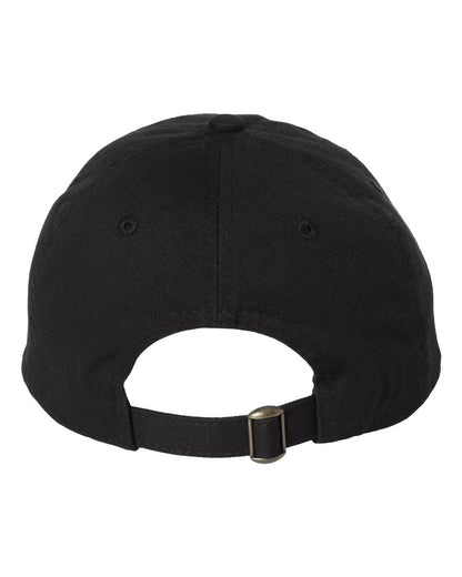 Valucap Bio-Washed Classic Dad Hat VC300A #color_Black