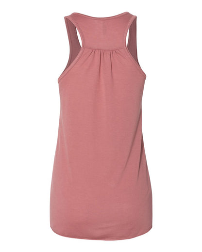 BELLA + CANVAS Women's Flowy Racerback Tank 8800 #color_Mauve