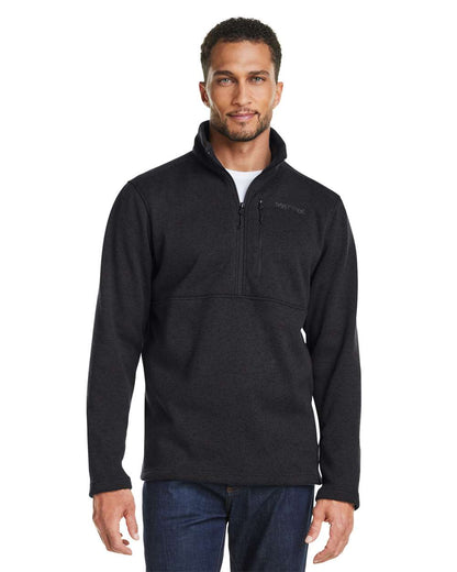 Marmot Men's Dropline Half-Zip Jacket M13193 #colormdl_Black