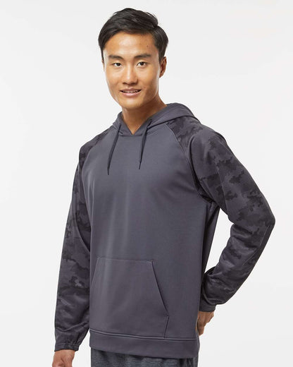 Paragon Unisex Tahoe Camo Fleece Hooded Sweatshirt 306 #colormdl_Graphite