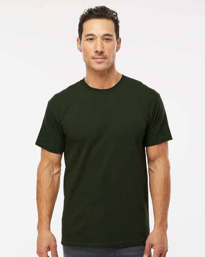 M&O Men's Gold Soft Touch T-Shirt 4800 #colormdl_Forest Green