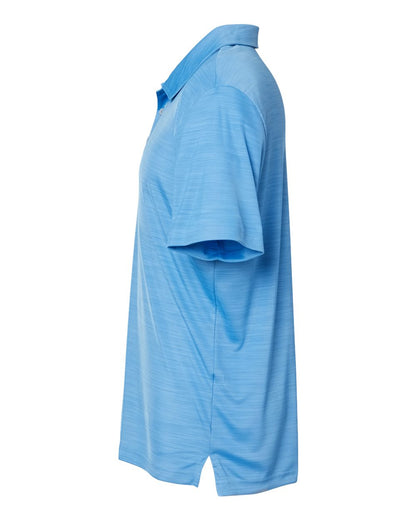 Adidas Men's Mélange Polo A402 #color_Lucky Blue Melange