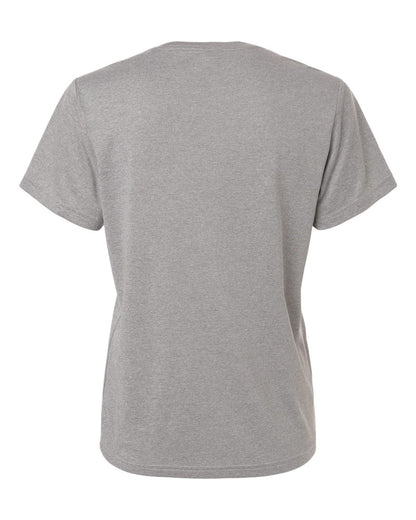 Adidas Women's Pregame T-Shirt AT102 #color_Medium Grey Heather/ White
