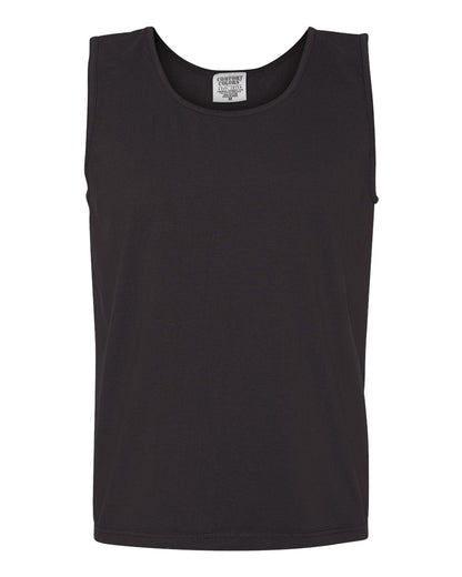 Comfort Colors Unisex Garment-Dyed Heavyweight Tank Top 9360 #color_Black