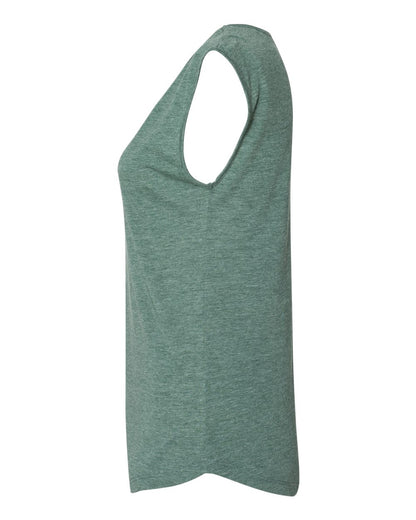 Next Level Women's Festival Sleeveless Deep V-Neck T-Shirt 5040 #color_Royal Pine