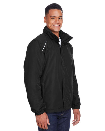 CORE365 Men's Tall Profile Fleece-Lined All-Season Jacket 88224T #colormdl_Black
