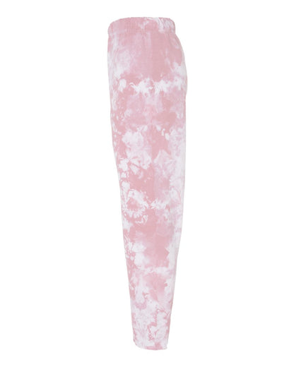 Dyenomite Dream Tie-Dyed Sweatpants 973VR #color_Rose Crystal