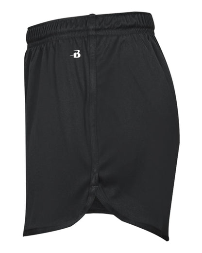 Alleson Athletic Women's B-Core Track Shorts 7278 #color_Black