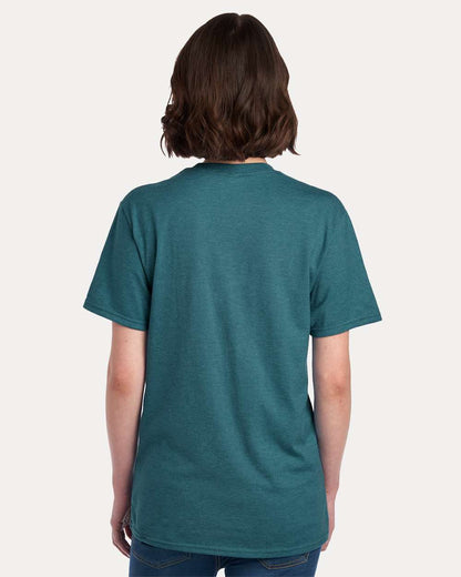 JERZEES Premium Blend Ring-Spun T-Shirt 560MR #colormdl_Digital Teal Heather