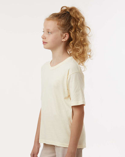 M&O Youth Gold Soft Touch T-Shirt 4850 #colormdl_Natural
