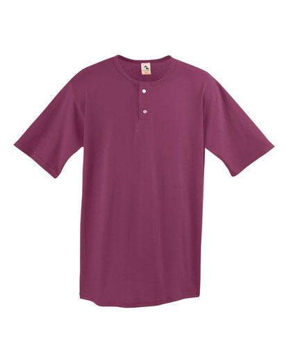 Augusta Sportswear Two-Button Baseball Jersey 580 #color_Maroon