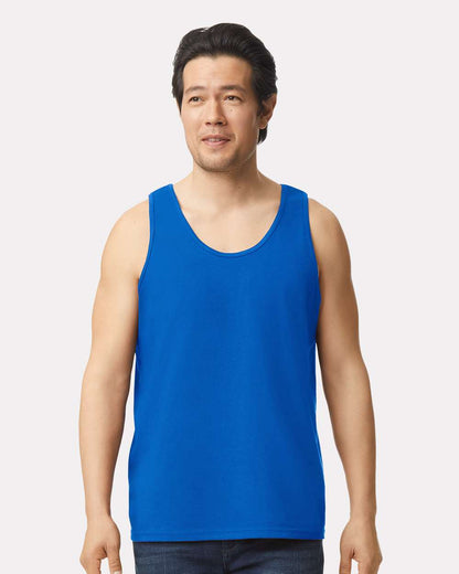 Gildan Unisex Ultra Cotton® Tank Top 2200 #colormdl_Royal