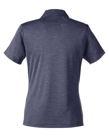 Team 365 Women's Zone Sonic Heather Performance Polo TT51HW #color_Sport Dark Navy Heather