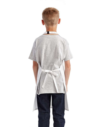 Artisan Collection by Reprime Youth Recycled Apron RP149 #colormdl_White