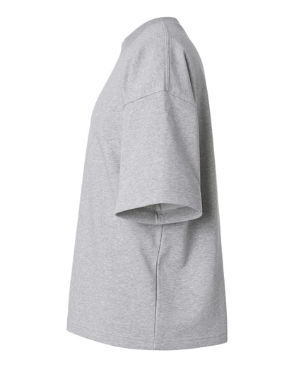 American Apparel Unisex French Terry Ex Crew FTEX00 #color_Heather Grey