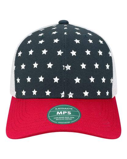 LEGACY Mid-Pro Snapback Trucker Cap MPS #color_USA