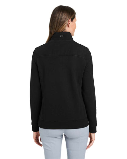 vineyard vines Women’s Collegiate Shep Quarter-Zip Sweatshirt K002795 #colormdl_Jet Black