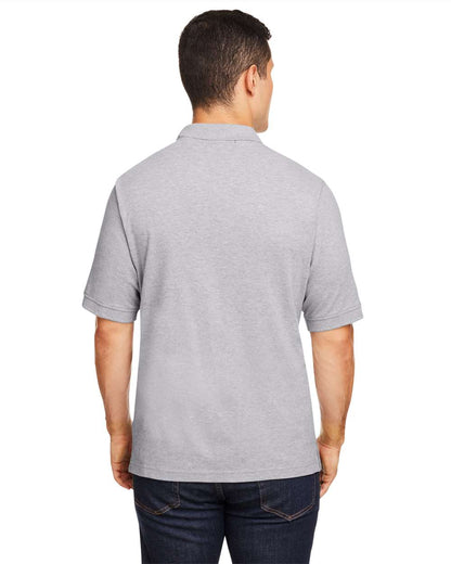 Harriton Men's Pique Polo M200 #colormdl_Grey Heather