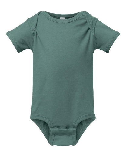 Rabbit Skins Infant Fine Jersey Bodysuit 4424 #color_Basil