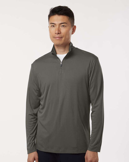 AllPro Men's Pro-Lock Performance Quarter-Zip Pullover 41870 #colormdl_Charcoal