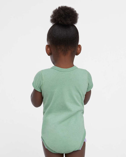 Rabbit Skins Infant Fine Jersey Bodysuit 4424 #colormdl_Saltwater