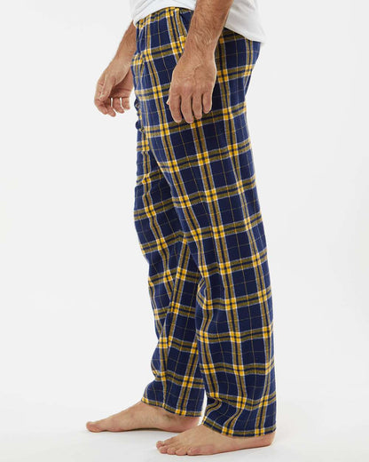 Boxercraft Harley Flannel Pants BM6624 #colormdl_Navy/ Gold