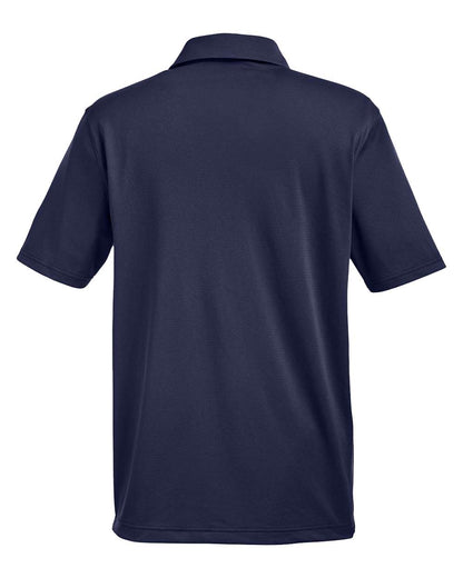 Under Armour Men's Tech™ Polo 1370399 #color_Midnight Navy/ White