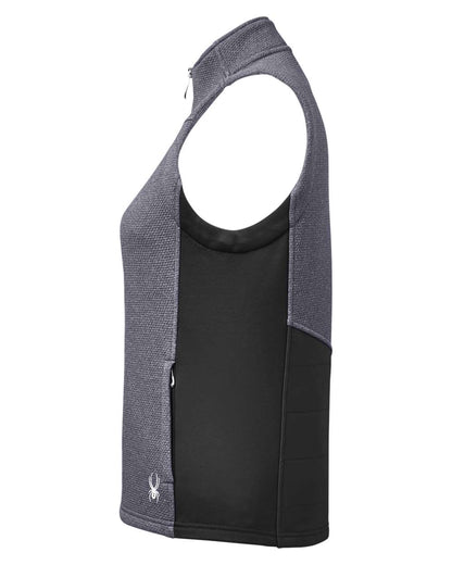 Spyder Women's Pursuit Vest S17275 #color_Frontier Heather/ Black