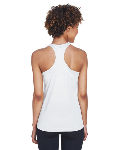 Team 365 Ladies' Zone Performance Racerback Tank TT11WRC #color_WHITE