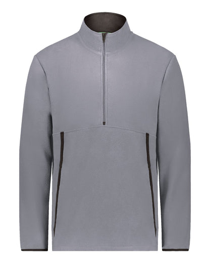 Augusta Sportswear Eco Revive™ Polar Fleece Quarter-Zip Pullover 6855 #color_Graphite