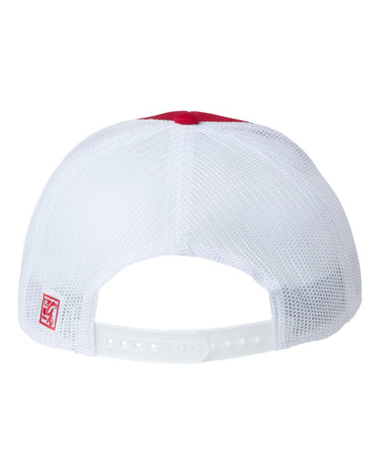 The Game Everyday Rope Trucker Cap GB452R #color_Red/ White