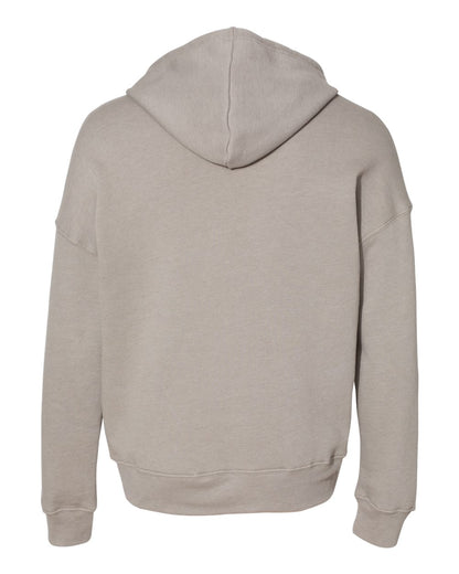 BELLA + CANVAS Sponge Fleece Drop Shoulder Hoodie 3729 #color_Heather Stone