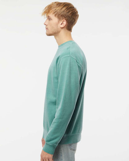 Independent Trading Co. Midweight Pigment-Dyed Crewneck Sweatshirt PRM3500 #colormdl_Pigment Mint