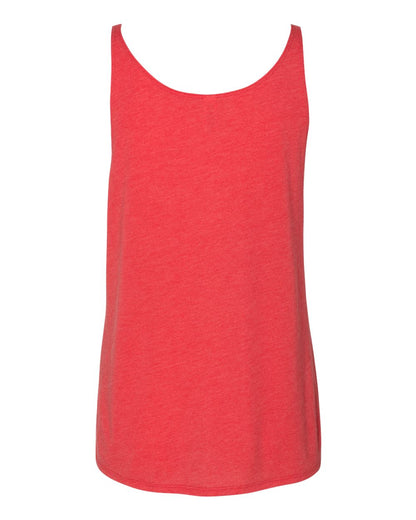 BELLA + CANVAS Women's Slouchy Tank 8838 #color_Red Triblend