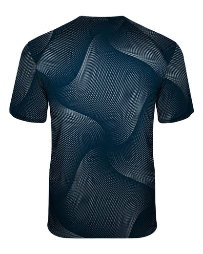 Badger Youth Warp T-Shirt 2213 #color_Navy