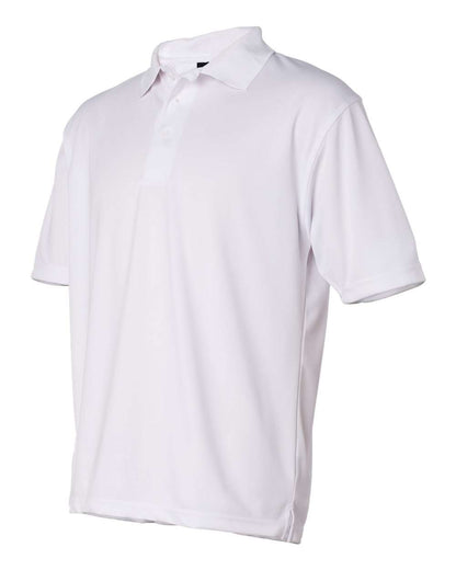 Sierra Pacific Men's Moisture Free Mesh Polo 0469 #color_White