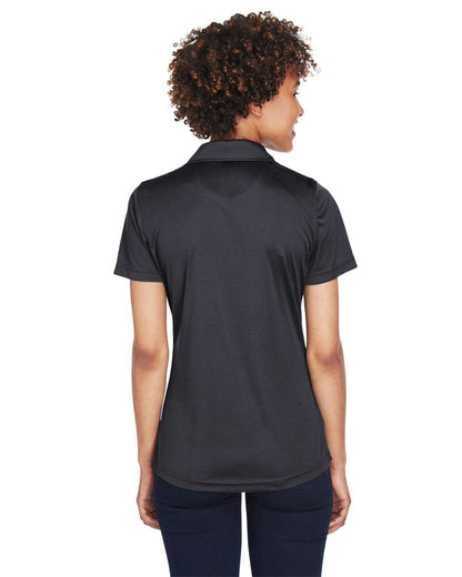 UltraClub Women's Cool & Dry Sport Performance Interlock Polo 8425L #colormdl_Black