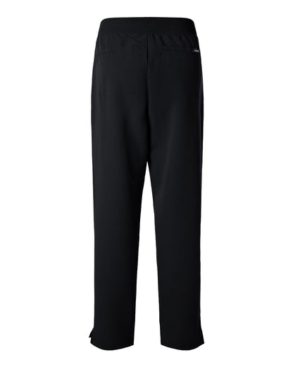 Jaanuu Women's Xenos Essential Knit-Waist Scrub Pants W20001 #color_Black