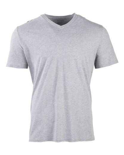 Boxercraft High V-Neck T-Shirt BM2204 #color_Oxford Heather