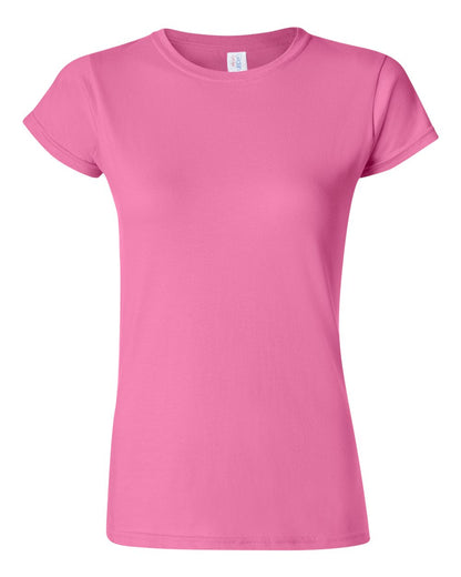 Gildan Women's Softstyle® T-Shirt 64000L #color_Azalea