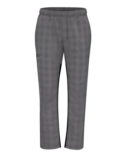 Chef Designs Airflow Chef Pants 0P4M #color_Grey/ Black Plaid