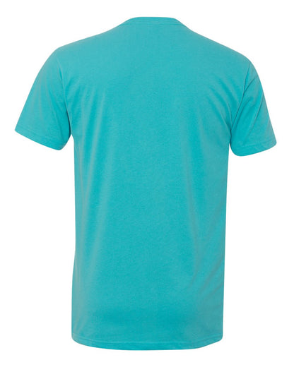 Next Level Sueded V-Neck T-Shirt 6440 #color_Tahiti Blue