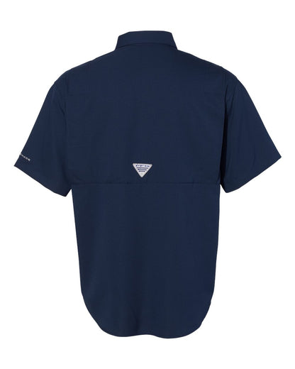 Columbia PFG Tamiami™ II Short Sleeve Shirt 212468 #color_Collegiate Navy