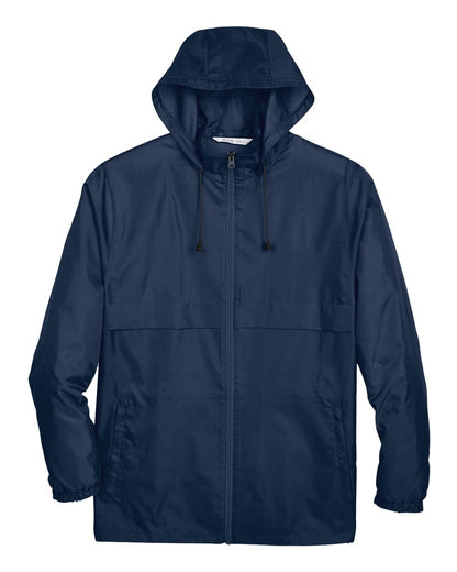 Team 365 Unisex Zone Protect Lightweight Jacket TT73 #color_Sport Dark Navy