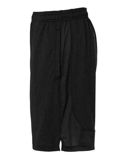 Under Armour Men's Tech Vent 9" Shorts 6005528 #color_Black/ Castlerock