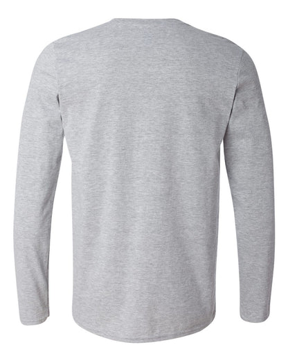 Gildan Unisex Softstyle® Long Sleeve T-Shirt 64400 #color_Sport Grey
