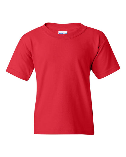 Gildan Heavy Cotton™ Youth T-Shirt 5000B #color_Red